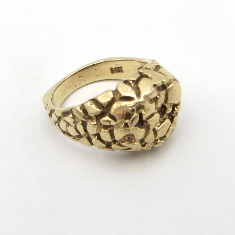 14kt Textured Gold Ring