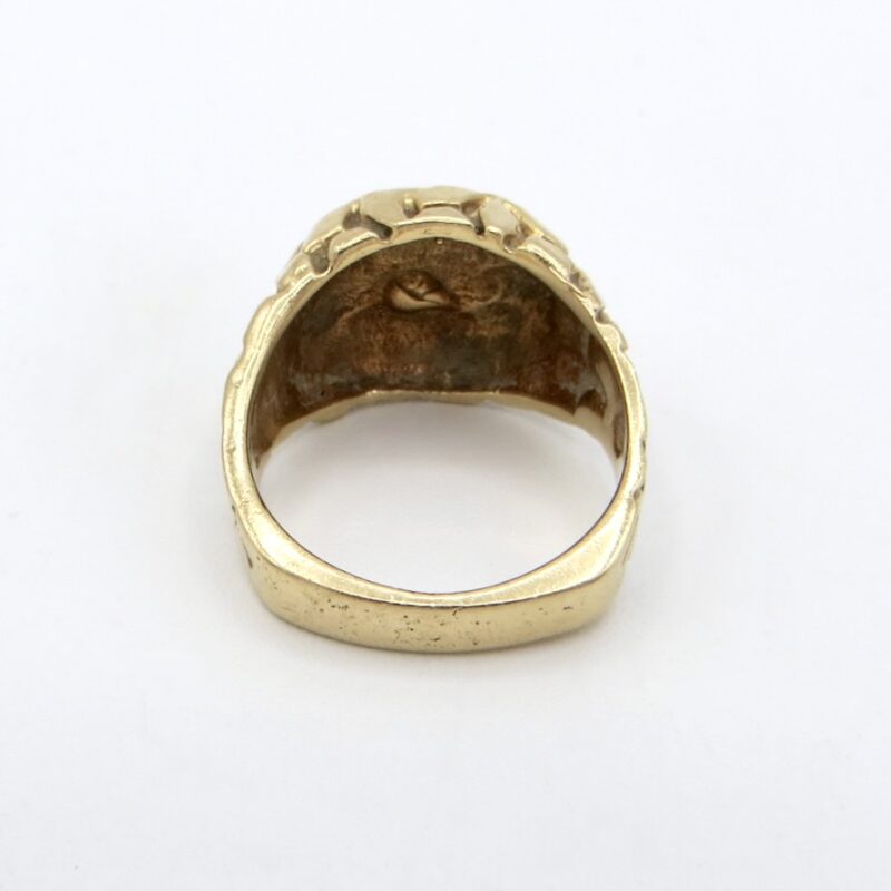 14kt Textured Gold Ring