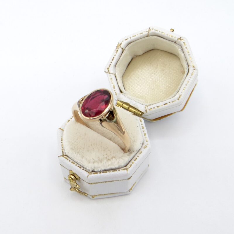 14kt Gold and Garnet Ring