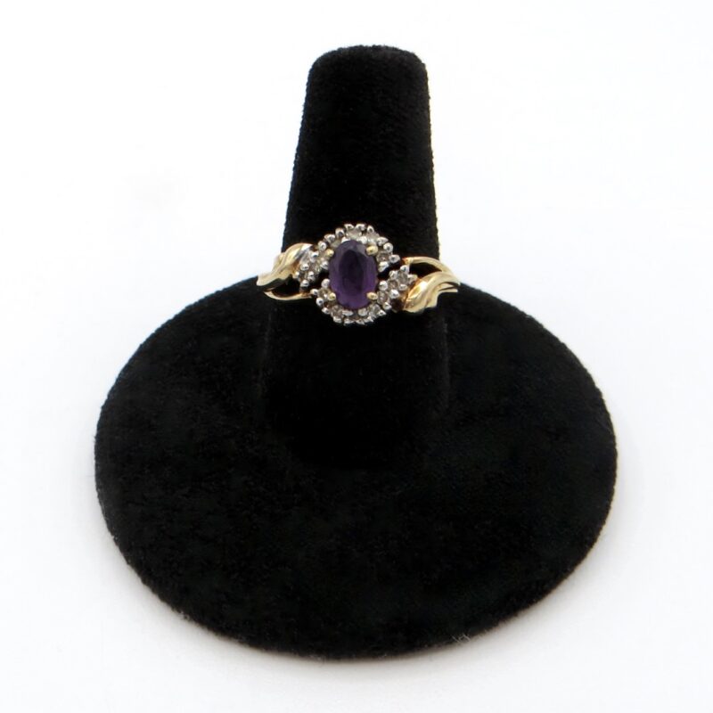 10kt Gold and Amethyst Ring