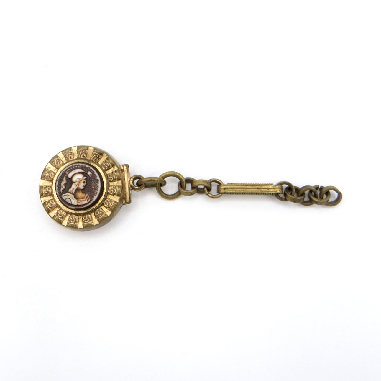 Victorian Cameo Watch Fob