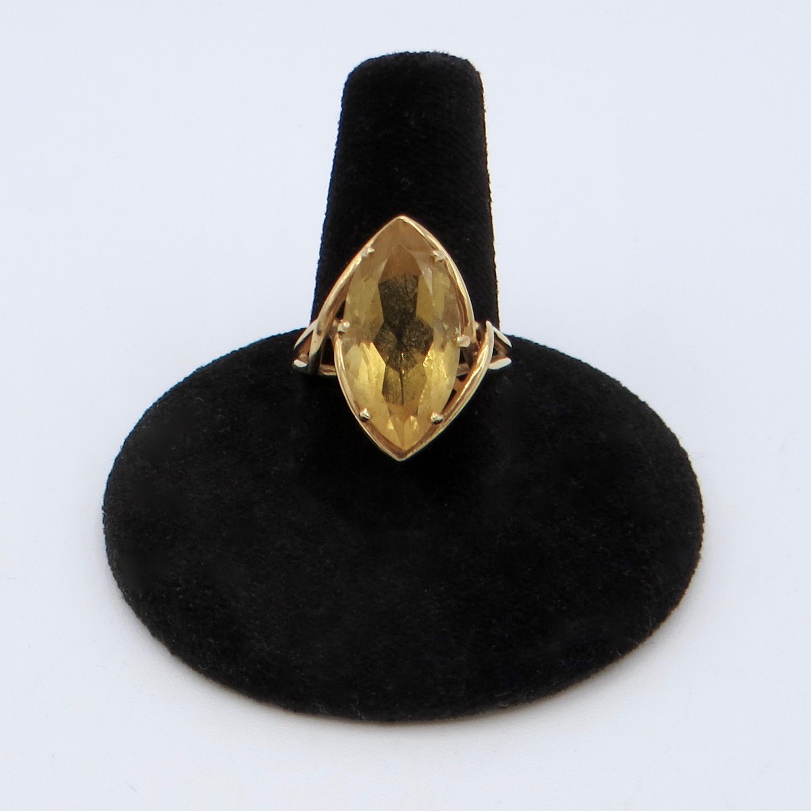 14kt Gold and Citrine Ring