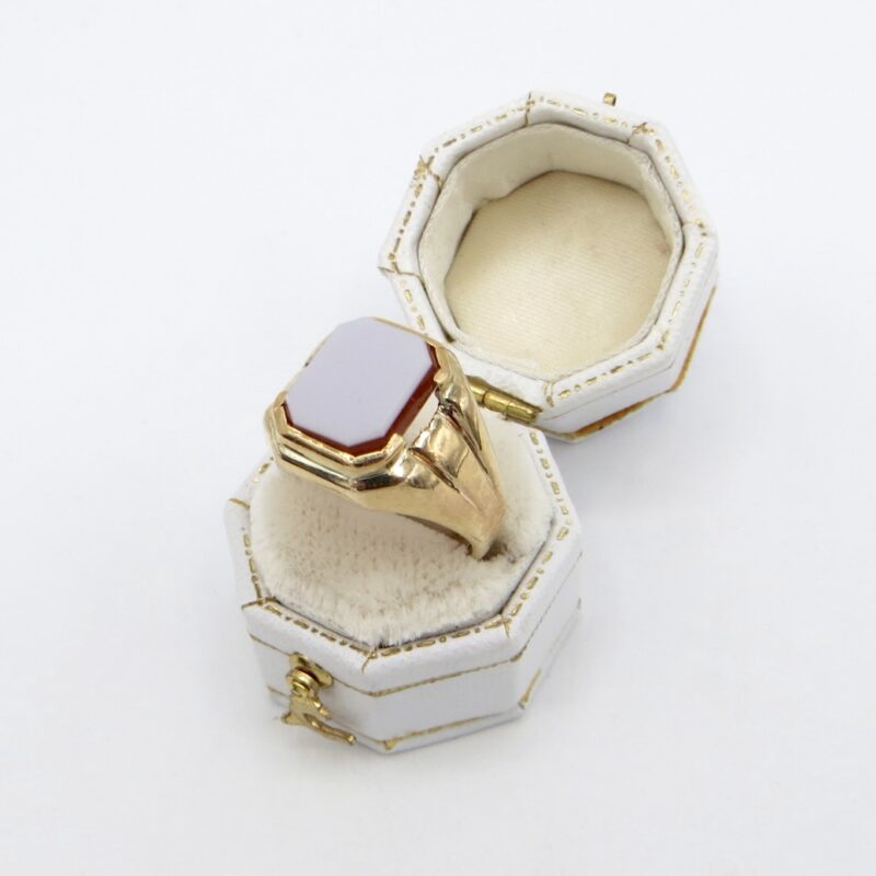 10kt Gold and Sardonyx Ring