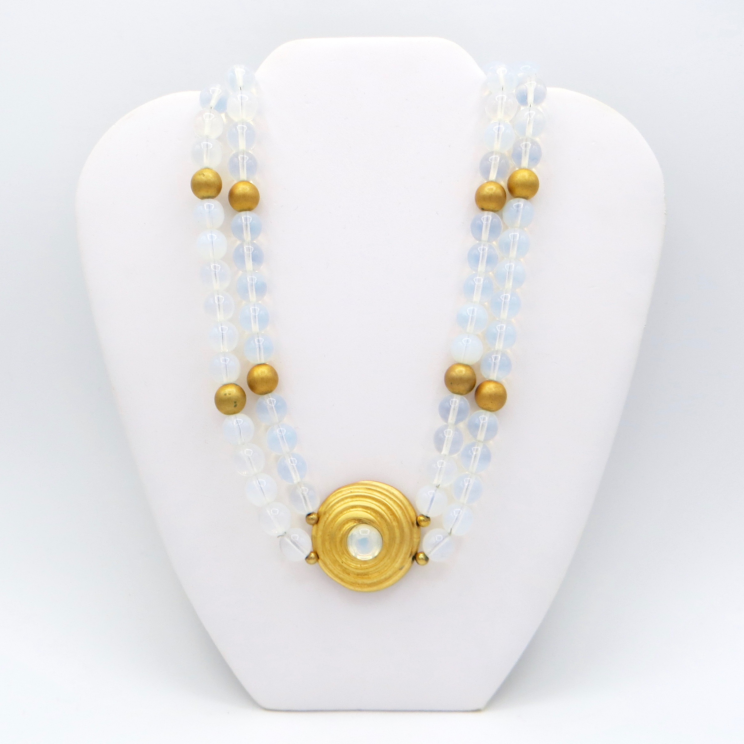 1960s Glass Bead Necklace