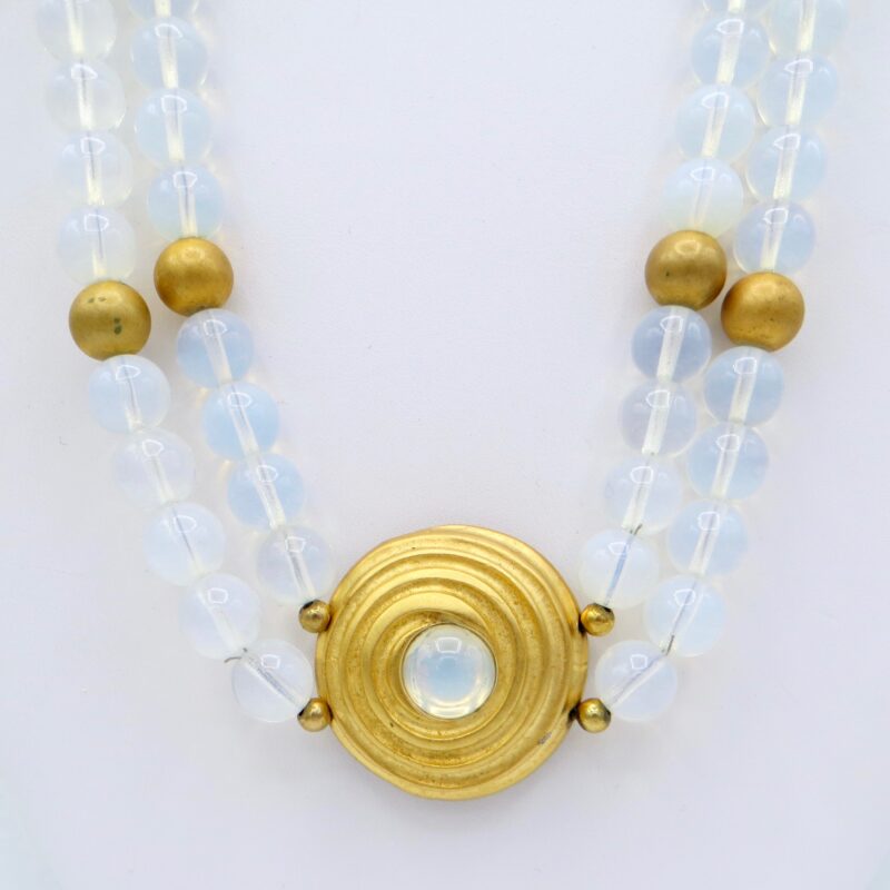 1960s Glass Bead Necklace