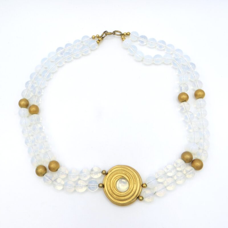 1960s Glass Bead Necklace