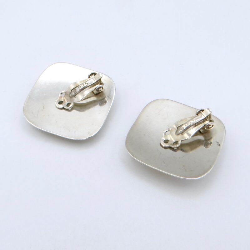 Silver Clip-On Earrings