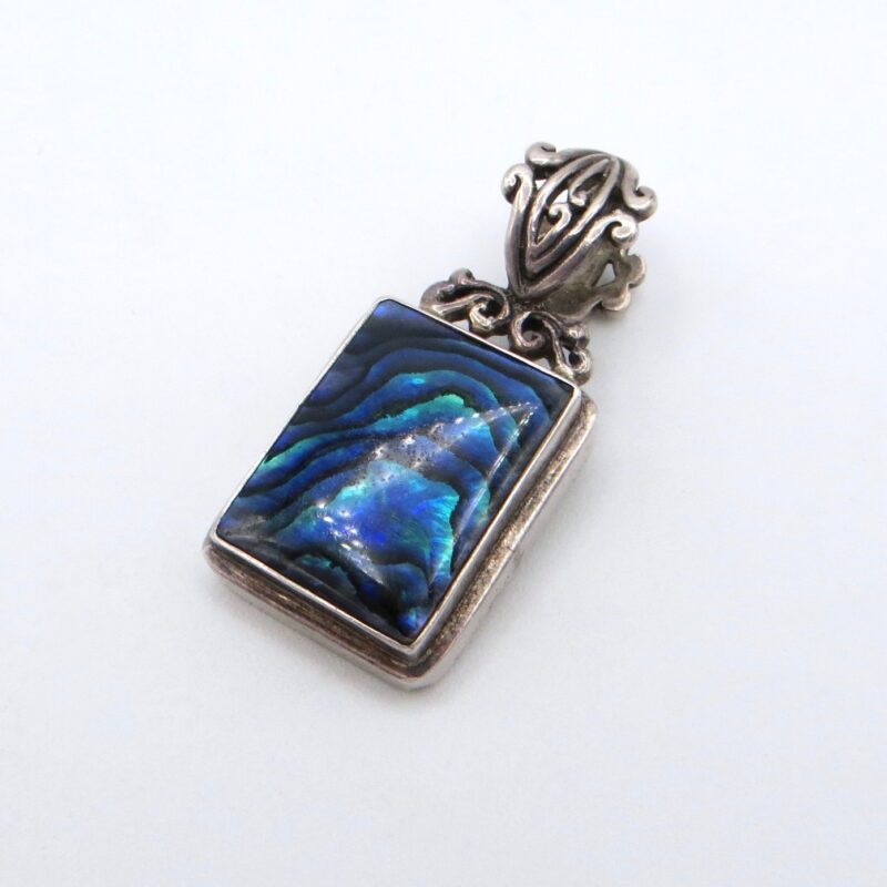 Silver and Abalone Pendant