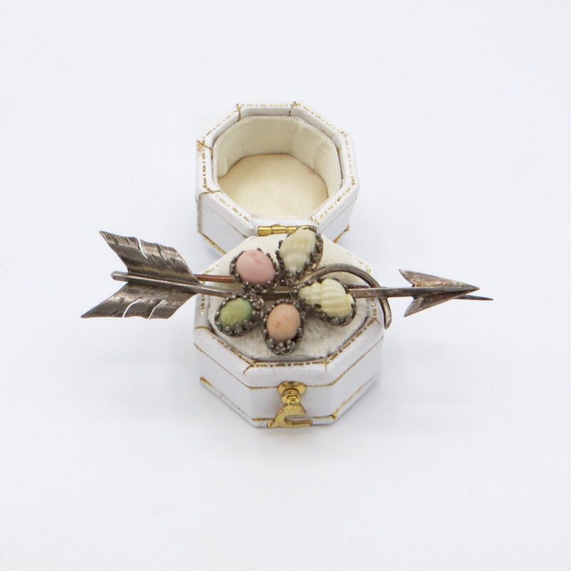 Victorian Arrow Shell Brooch