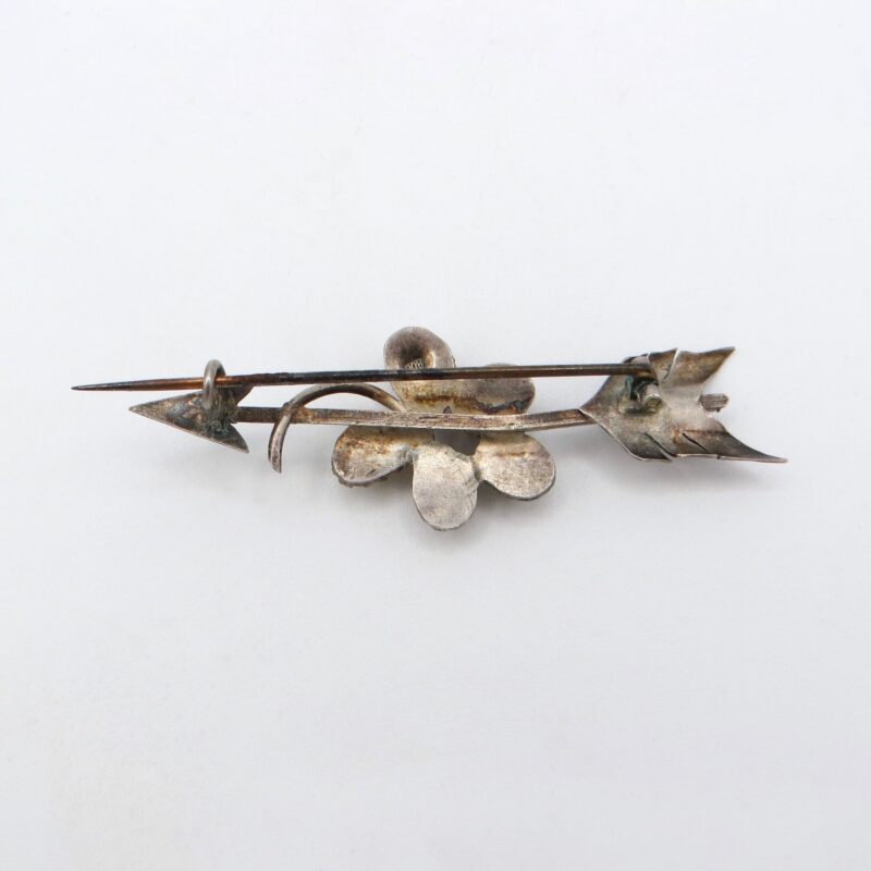 Victorian Arrow Shell Brooch