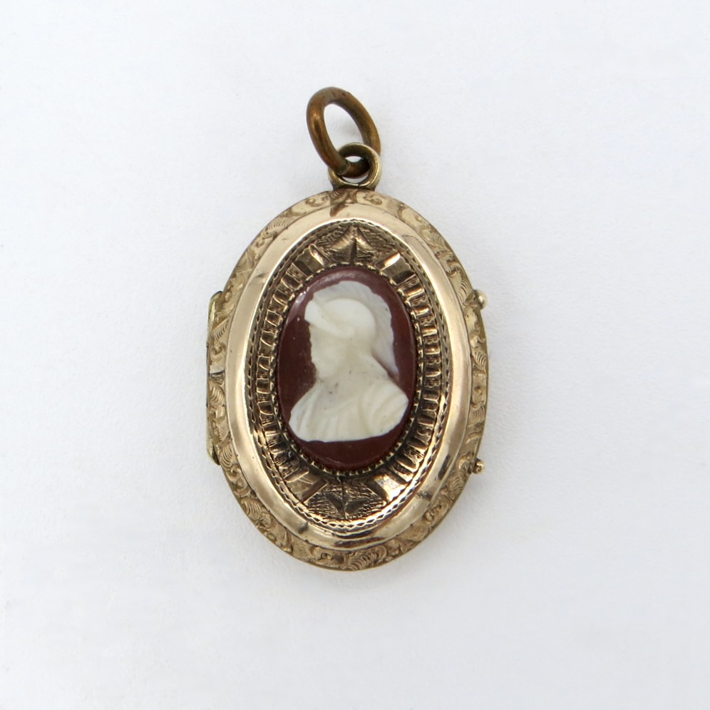 Victorian Cameo Locket