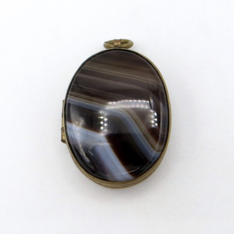 Victorian Agate Locket