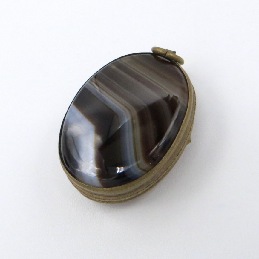 Victorian Agate Locket