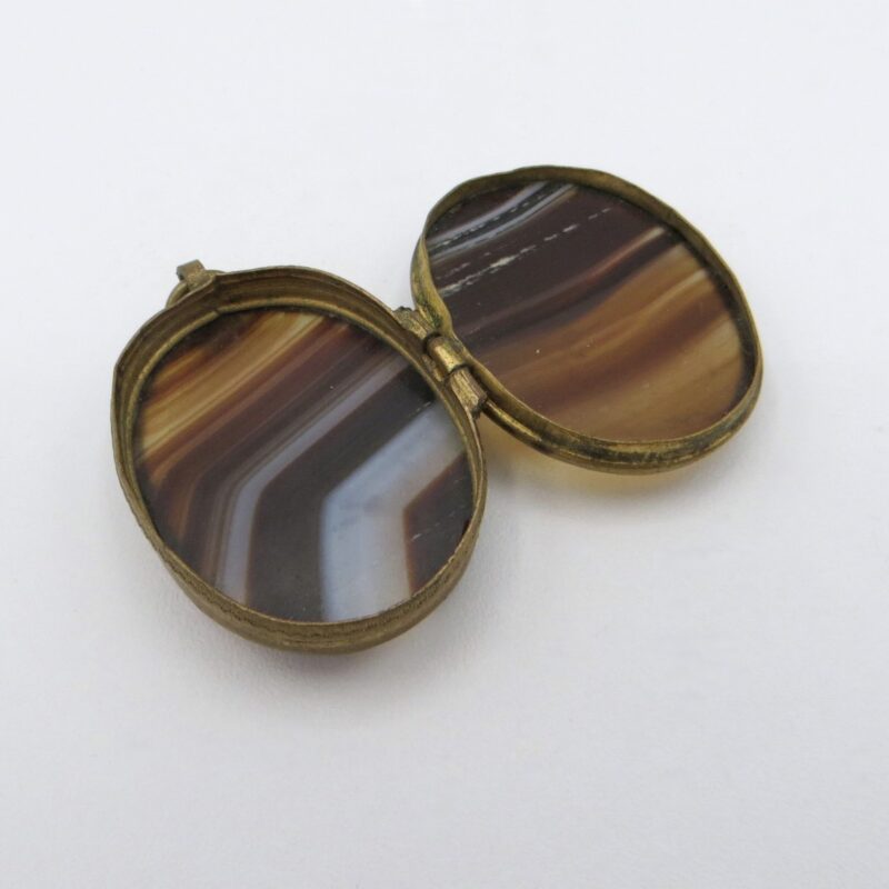 Victorian Agate Locket