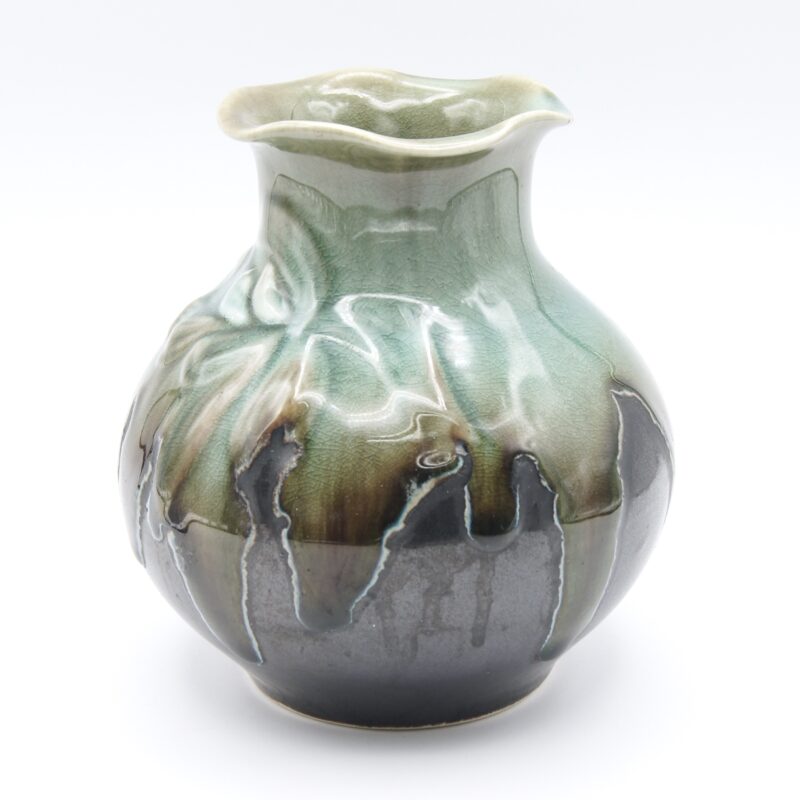 Green Art Pottery Vase