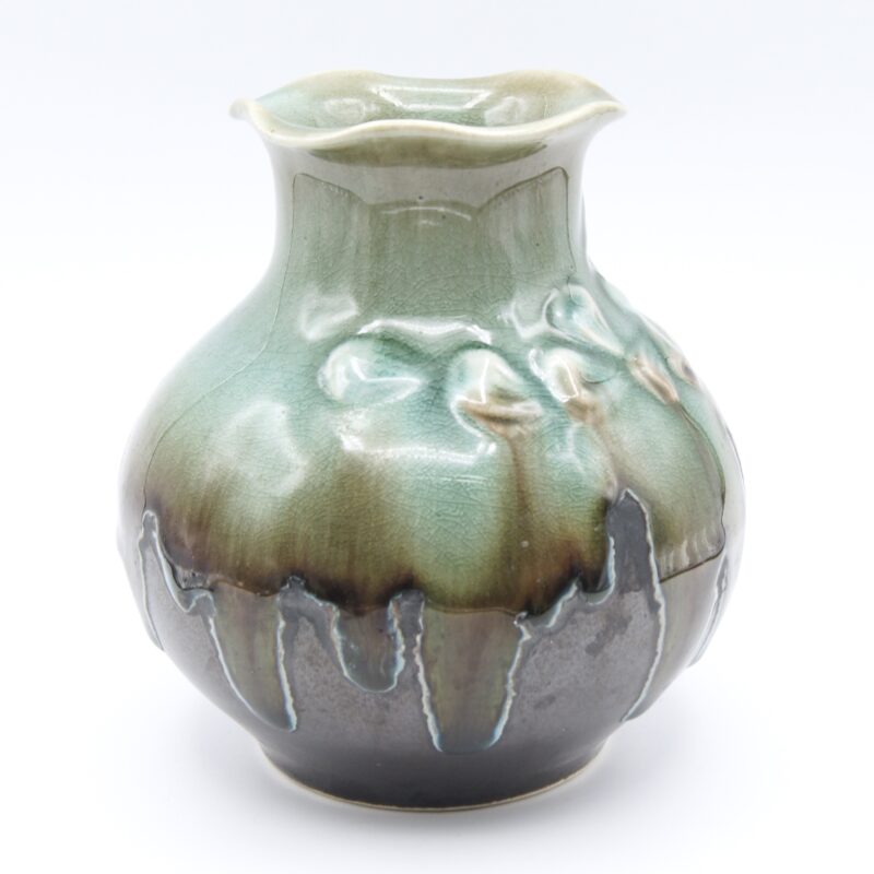 Green Art Pottery Vase