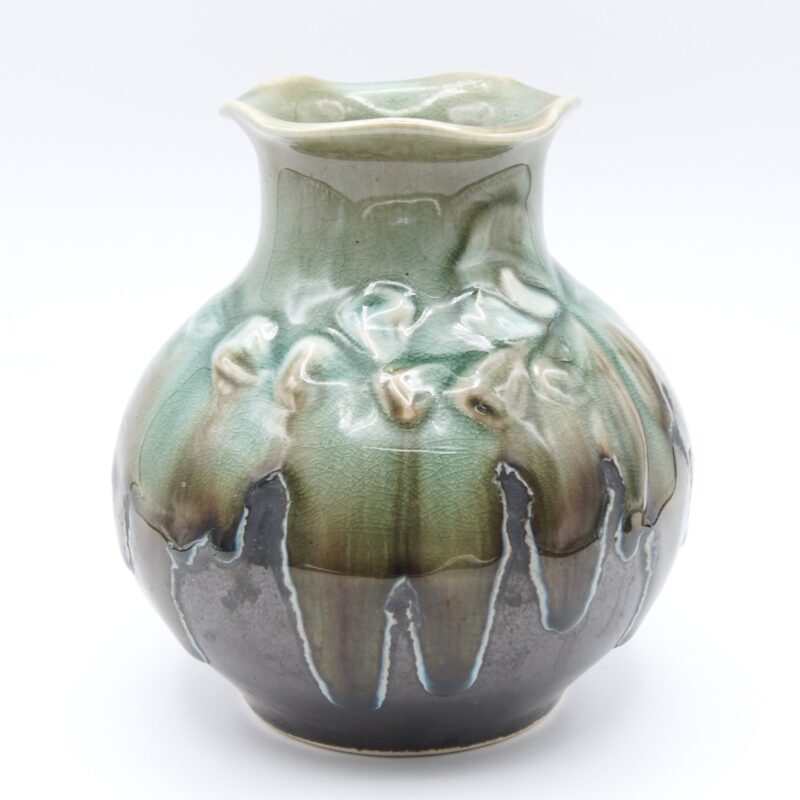 Green Art Pottery Vase