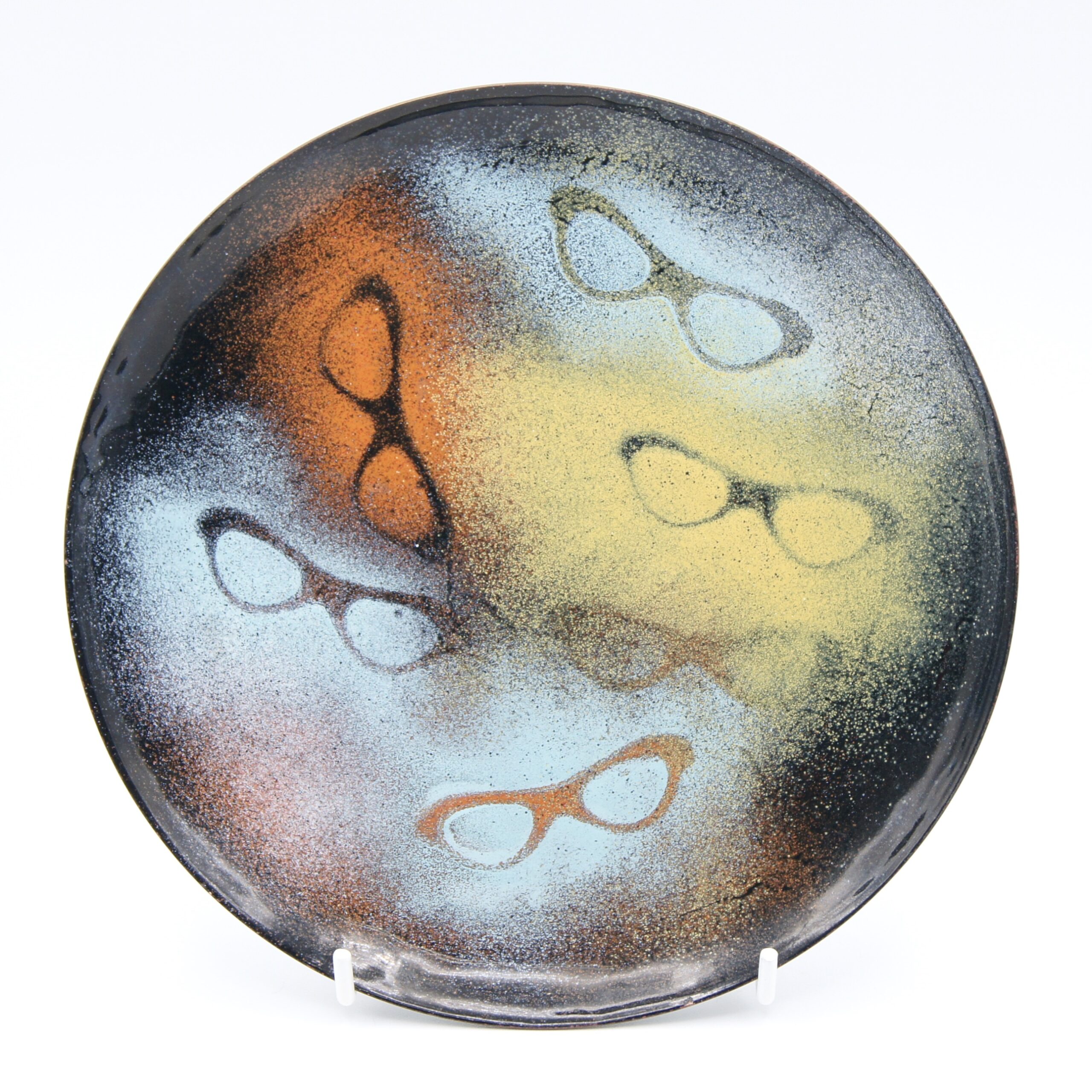Enamel Eyeglasses Plate