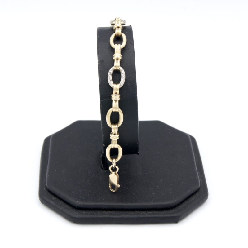 18kt Gold & Diamond Bracelet