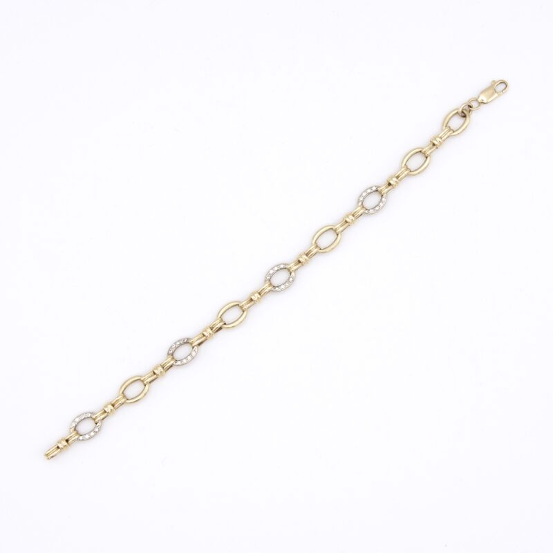 18kt Gold & Diamond Bracelet
