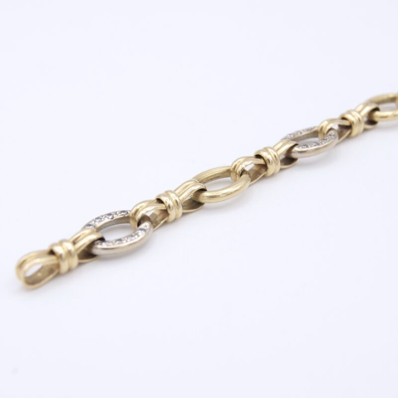 18kt Gold & Diamond Bracelet