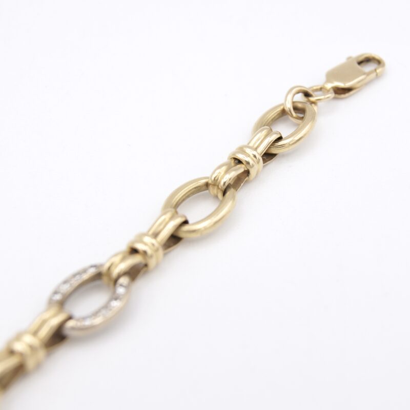 18kt Gold & Diamond Bracelet