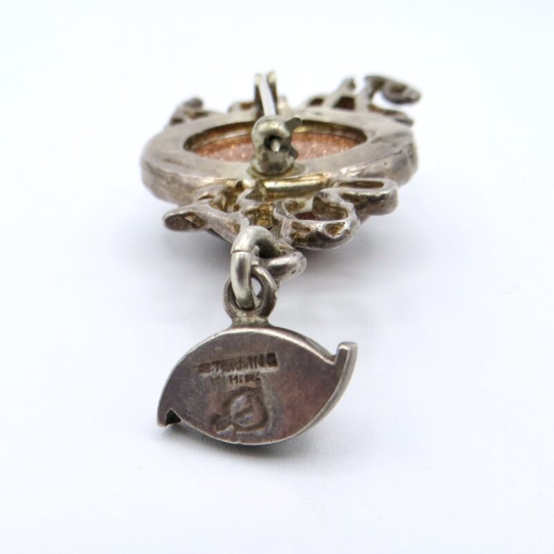 Silver Third Eye Brooch