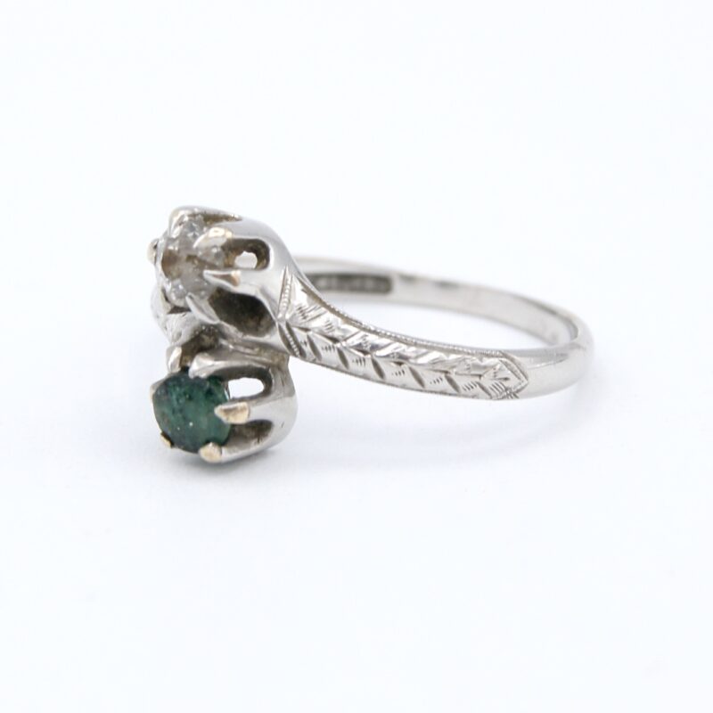 Edwardian Emerald & Diamond Ring