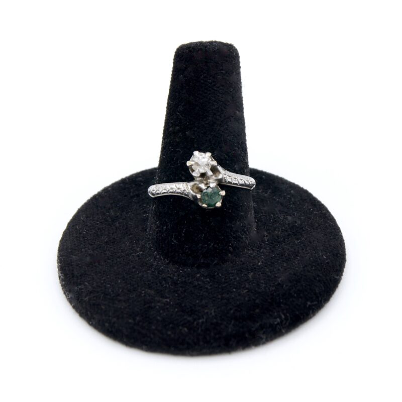 Edwardian Emerald & Diamond Ring