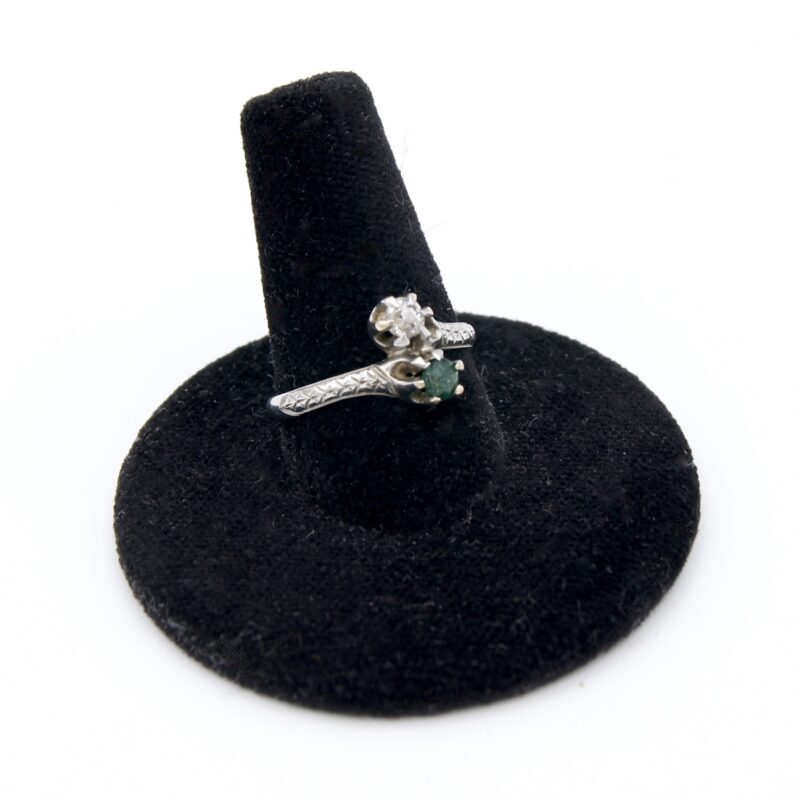 Edwardian Emerald & Diamond Ring