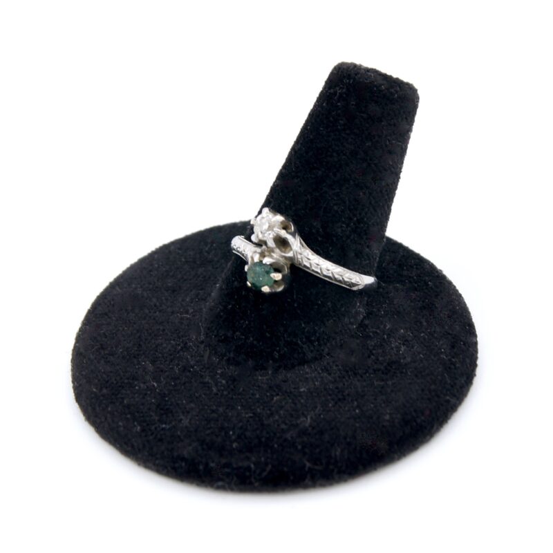 Edwardian Emerald & Diamond Ring