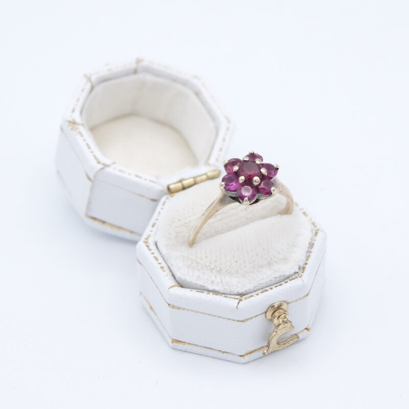 10kt Gold Flower Ring