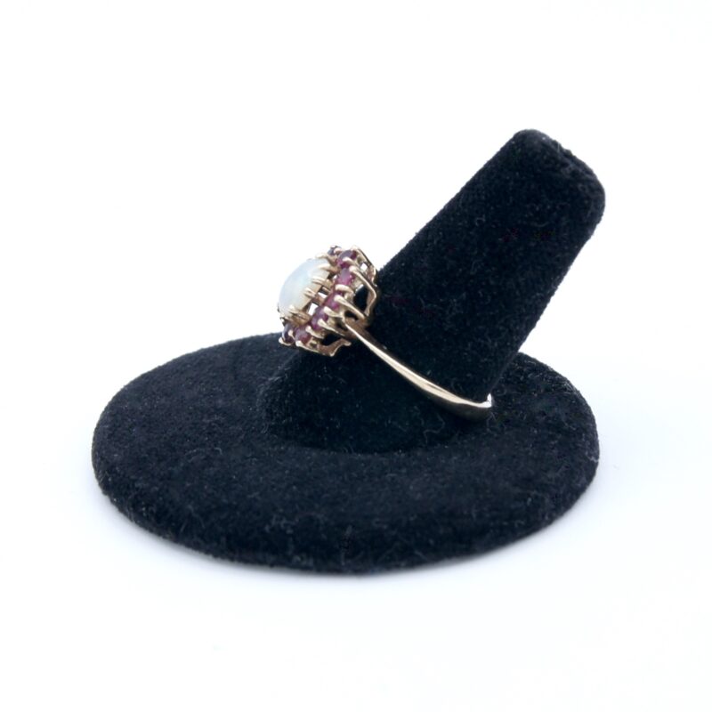 9kt Ruby & Opal Ring