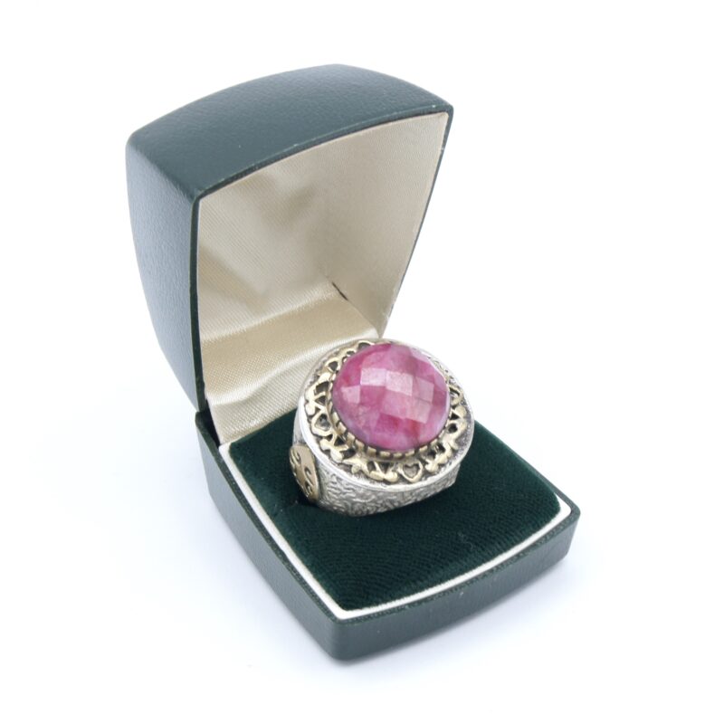 Silver & Ruby Ring