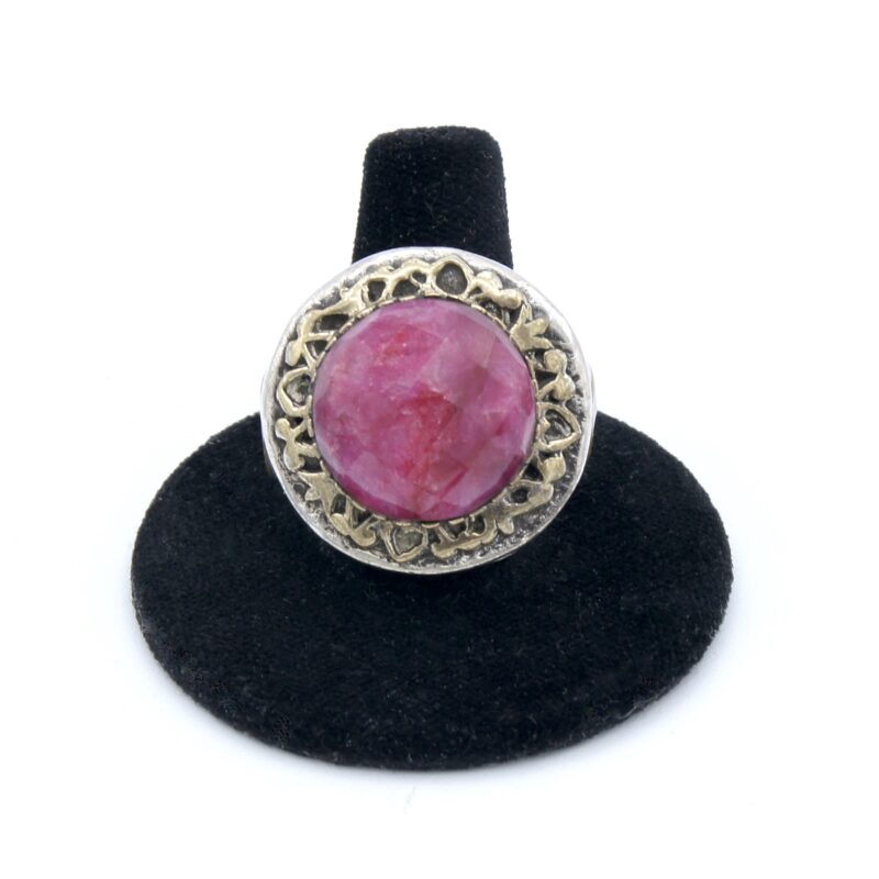 Silver & Ruby Ring