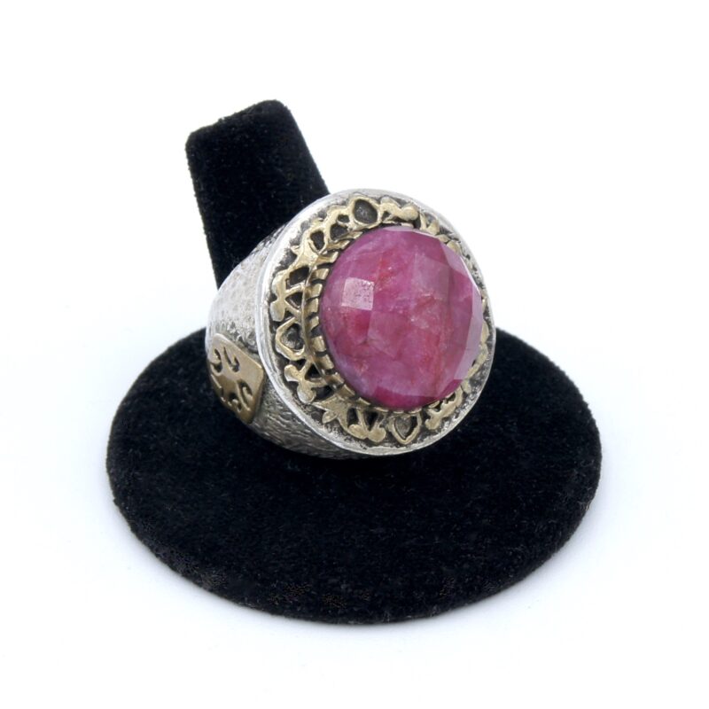 Silver & Ruby Ring