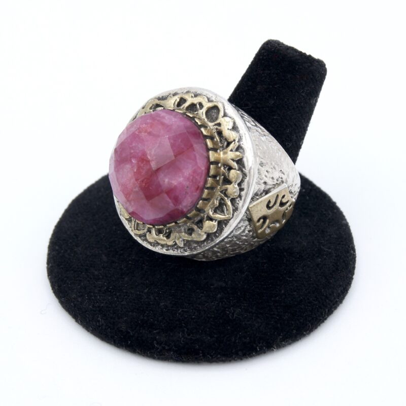 Silver & Ruby Ring