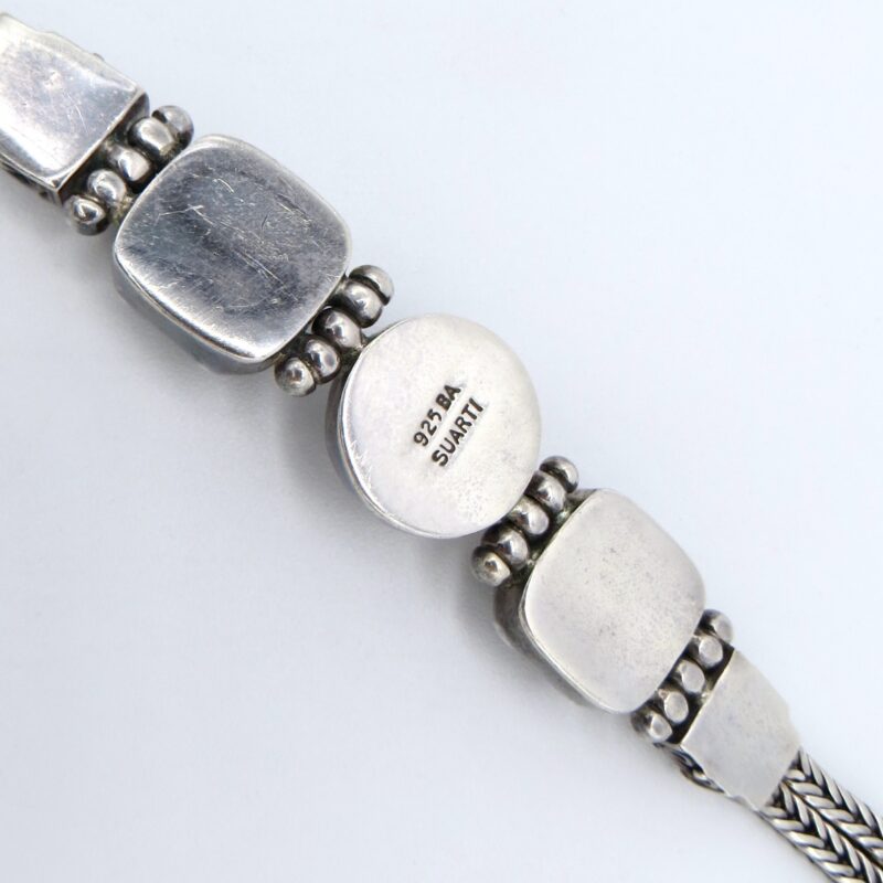 Silver & Onyx Suarti Bracelet