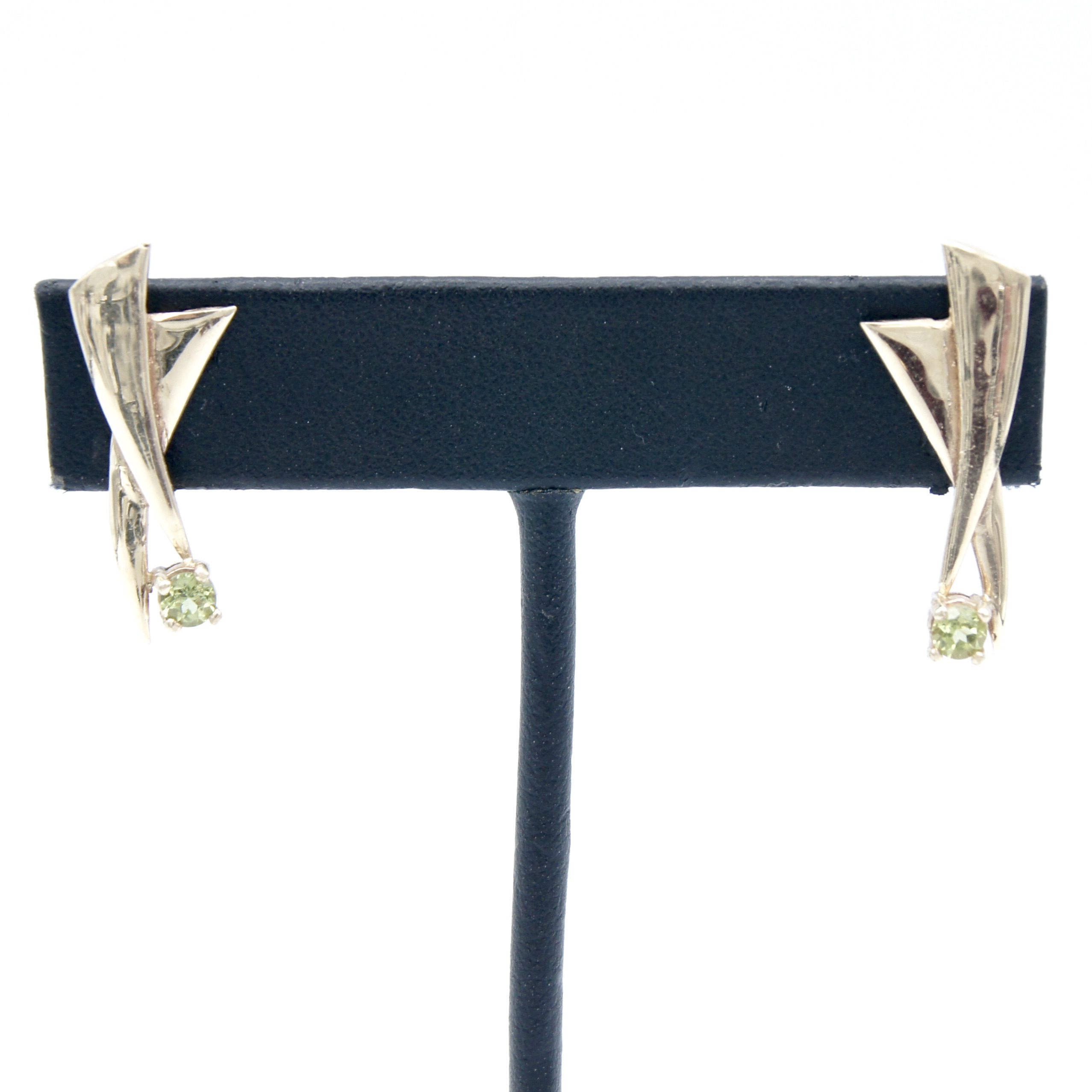 14kt Gold & Peridot Earrings