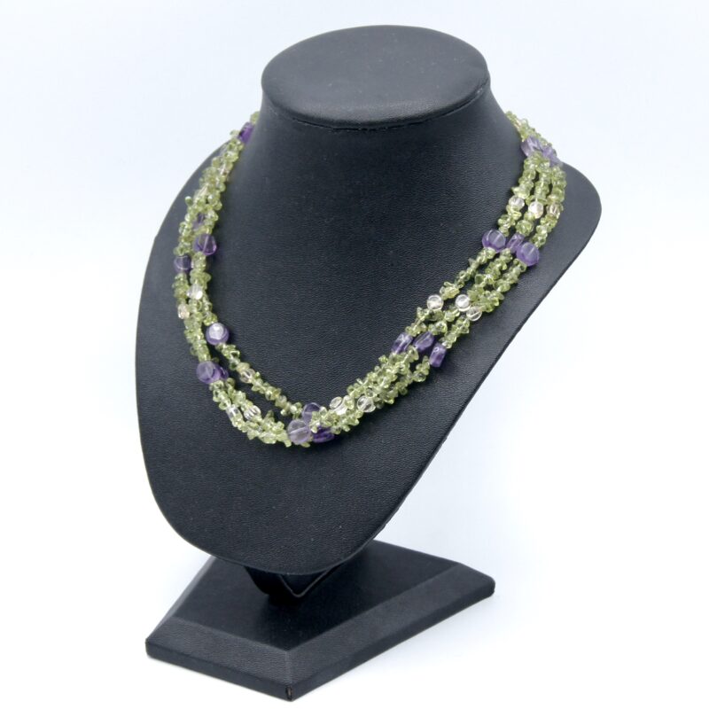 Peridot & Amethyst Necklace