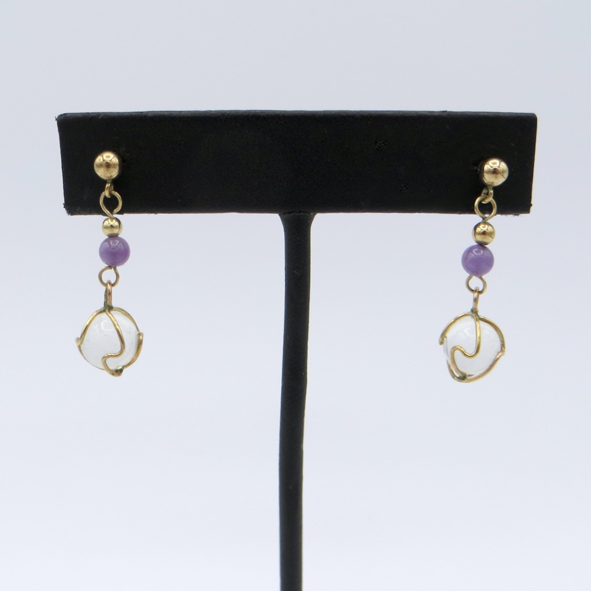 Quartz Crystal Earrings