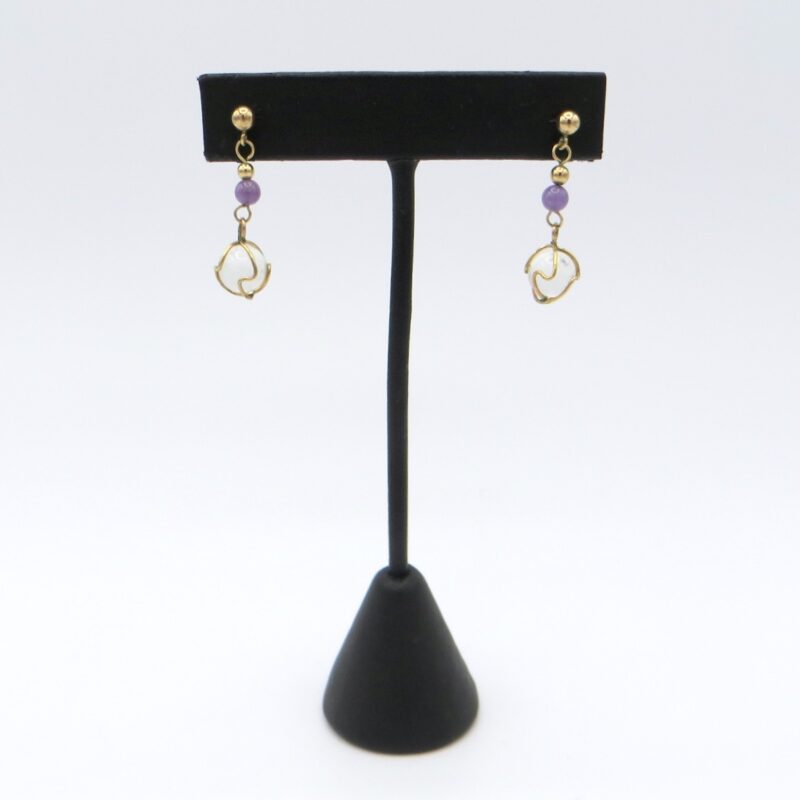 Quartz Crystal Earrings