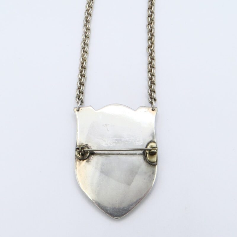 Silver Cameo Necklace