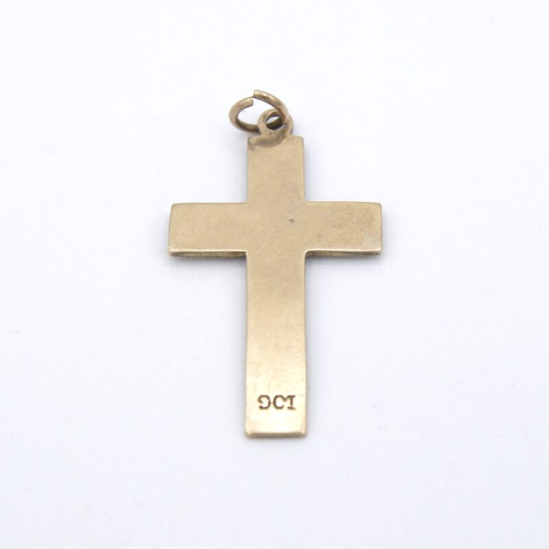 9kt Gold Cross Pendant