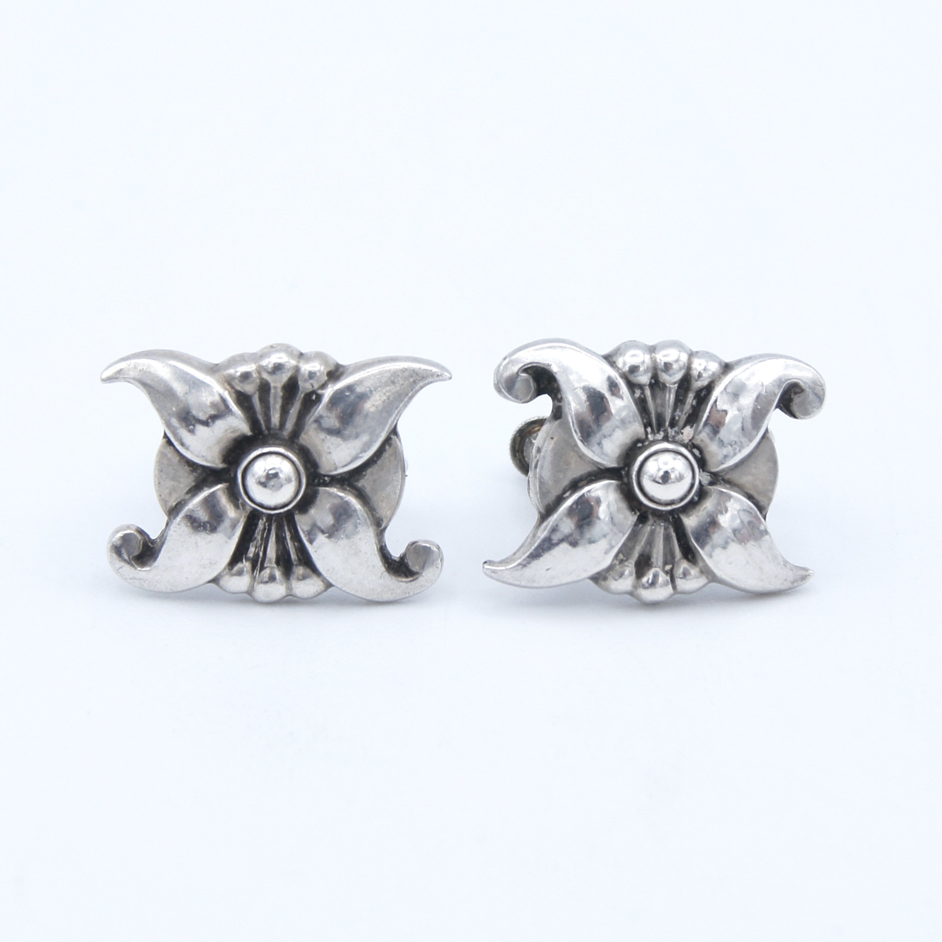 Georg Jensen Screw-Back Earrings