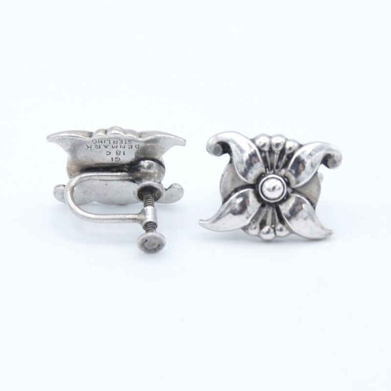 Georg Jensen Screw-Back Earrings