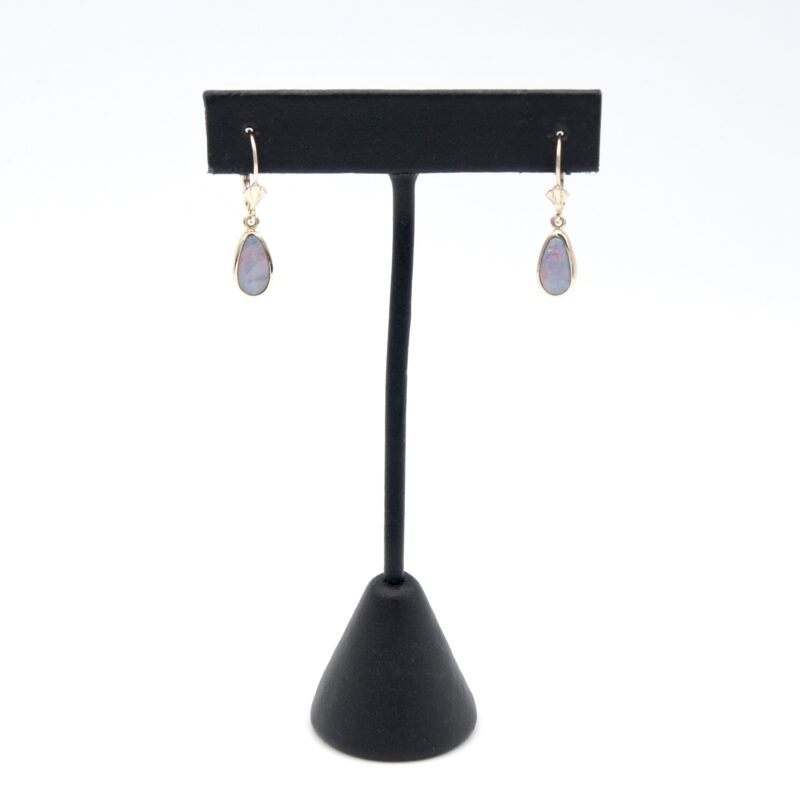 14kt Gold & Opal Earrings