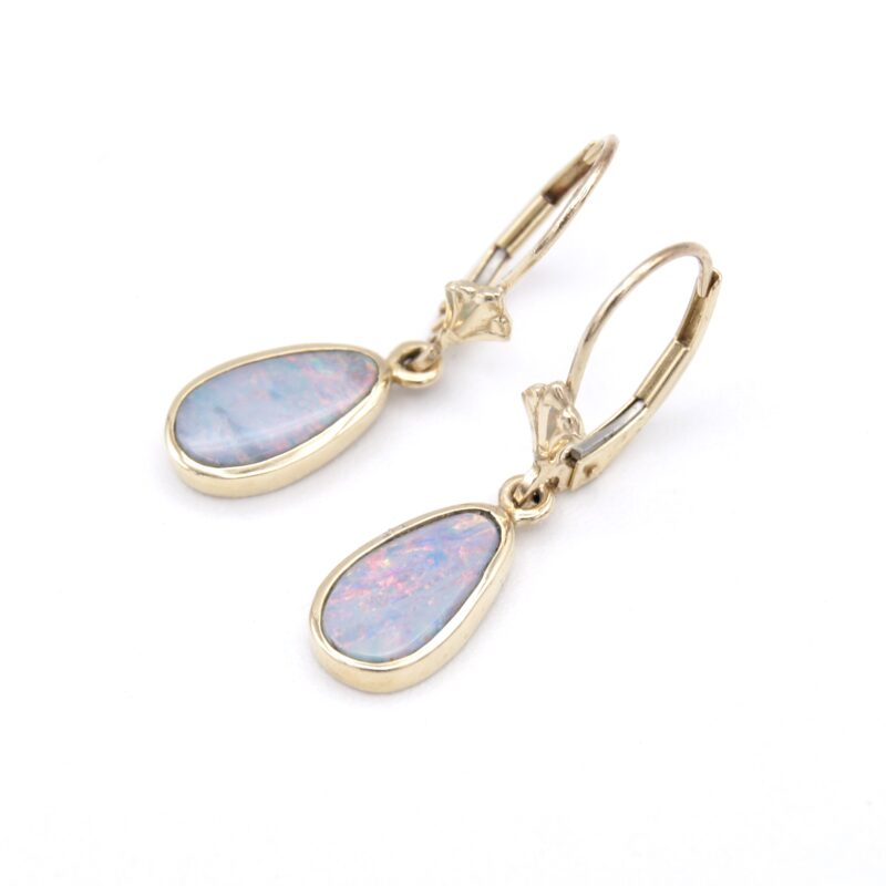 14kt Gold & Opal Earrings