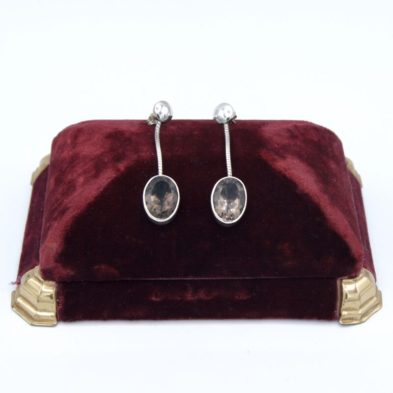 Silver & Quartz Earrings