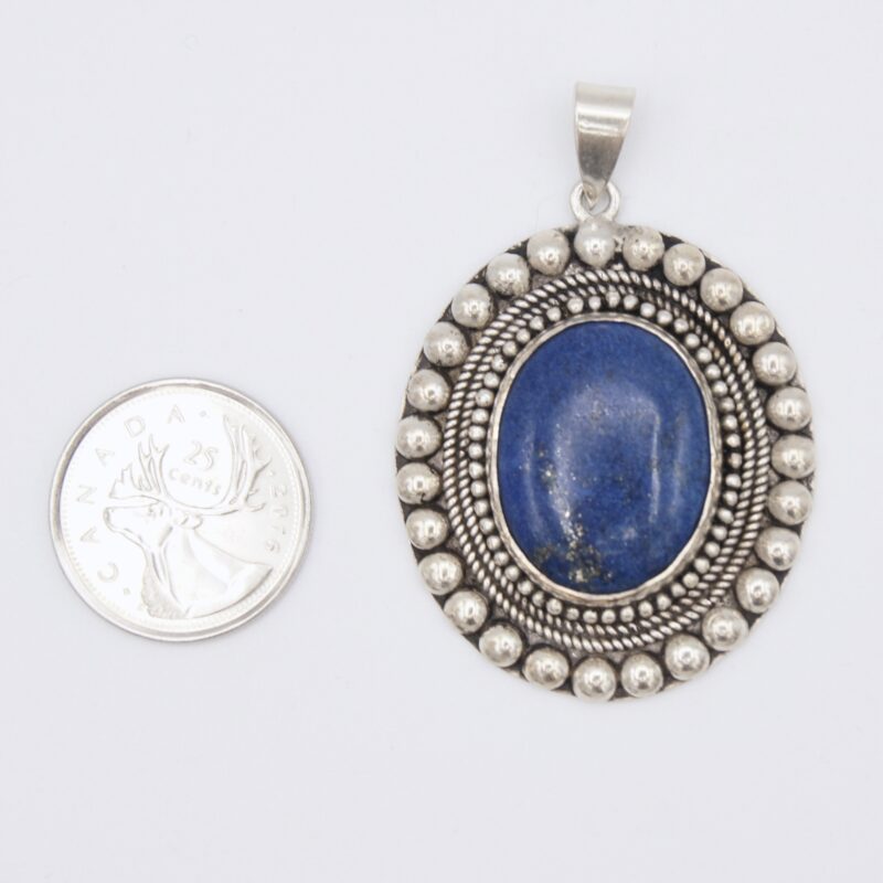 Silver & Lapis Pendant